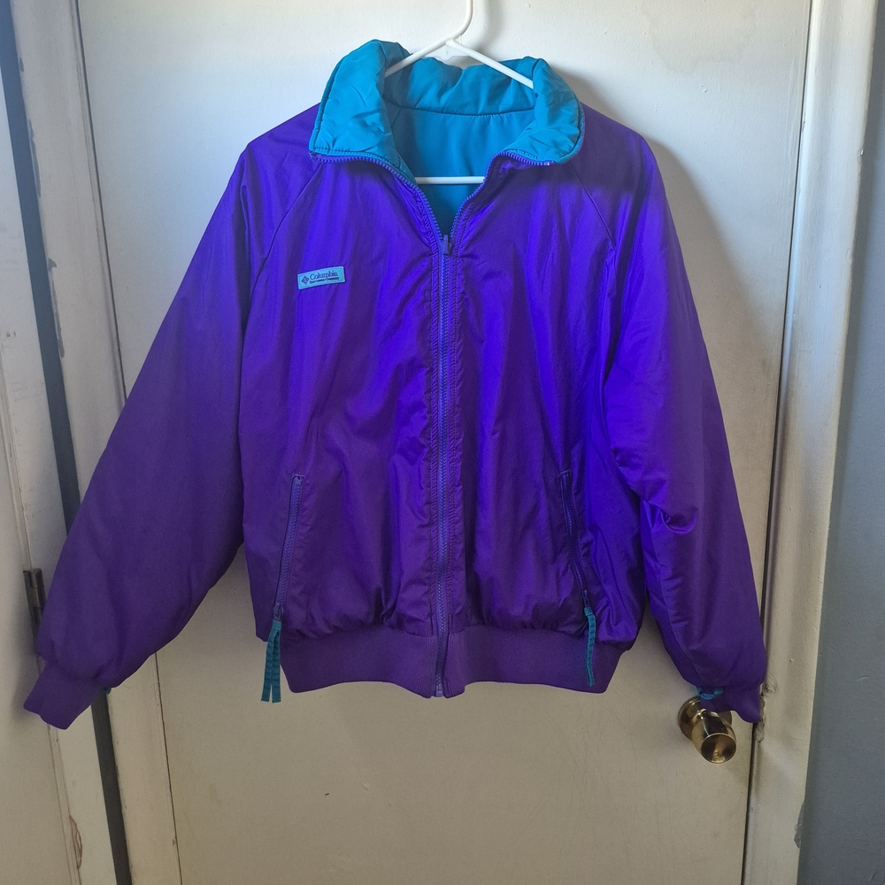 Vintage 1990's Columbia reversible coat
